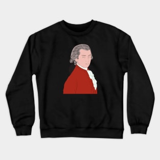 Wolfgang Amadeus Mozart - Portrait Crewneck Sweatshirt